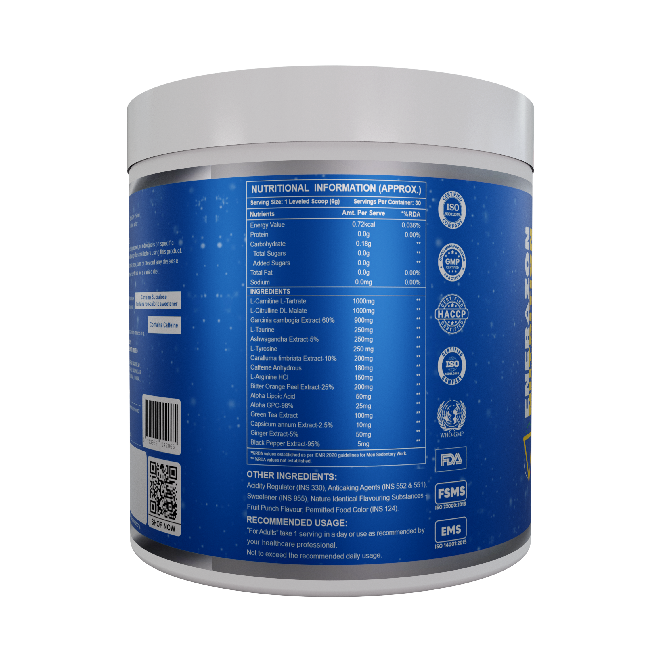 MetaShred Fat Burner Powder alternate view