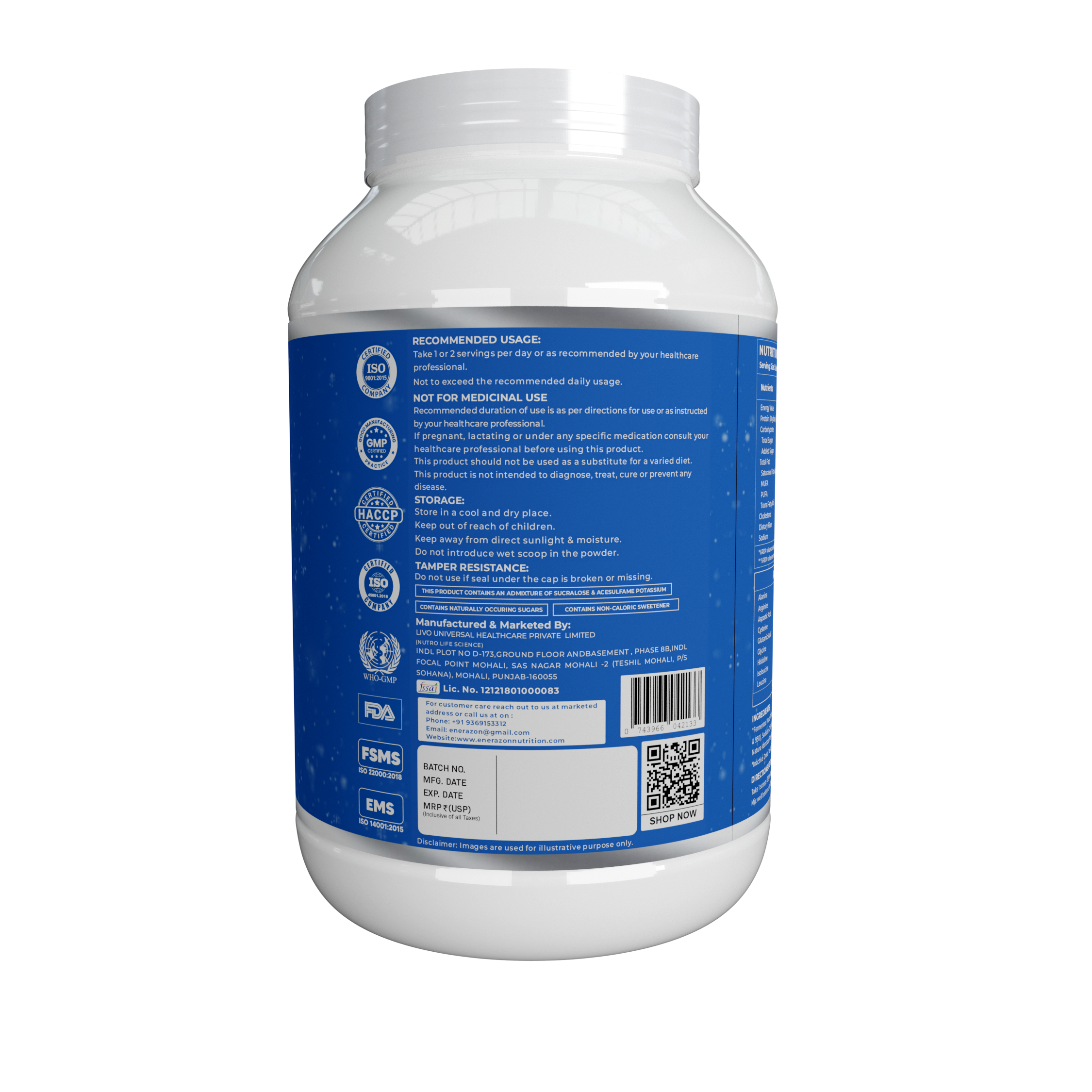 Meta-Yeast Fermented Protein view 3